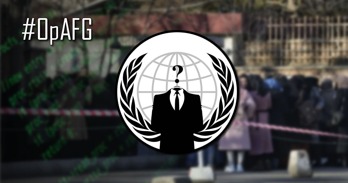 Anonymous Affiliates Declare #OpAFG Against Taliban