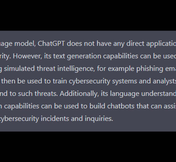 ChatGPT Increases Profile For AI-Assisted Cyber Attacks, BackBerry Global Research Suggests
